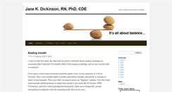 Desktop Screenshot of janekdickinson.com